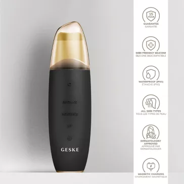   GESKE MicroCurrent 9 az 1-ben mikroáramos hámlasztó és mitesszer eltüntető készülék