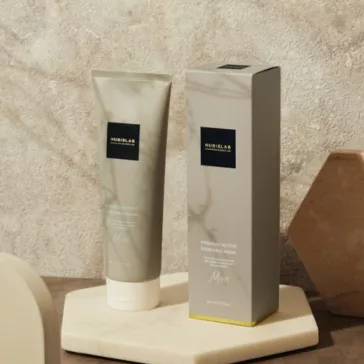   HUBISLAB Premium Active Renewing professzionális bőrfeszesítő krémmaszk peptid komplex tartalommal