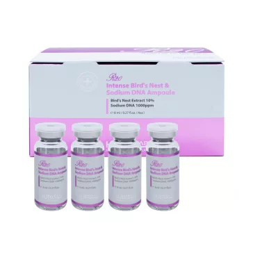   HUBISLAB R20 Intense Bird's Nest & Sodium DNA professzionális ránctalanító ampulla szérum 10% fecskefészek kivonattal és lazac DNS-sel.