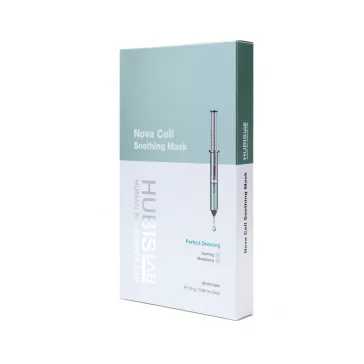   HUBISLAB +e Epiderma Nova Cell bőrnyugtató maszk Centella asiatica kivonattal (5 darab)