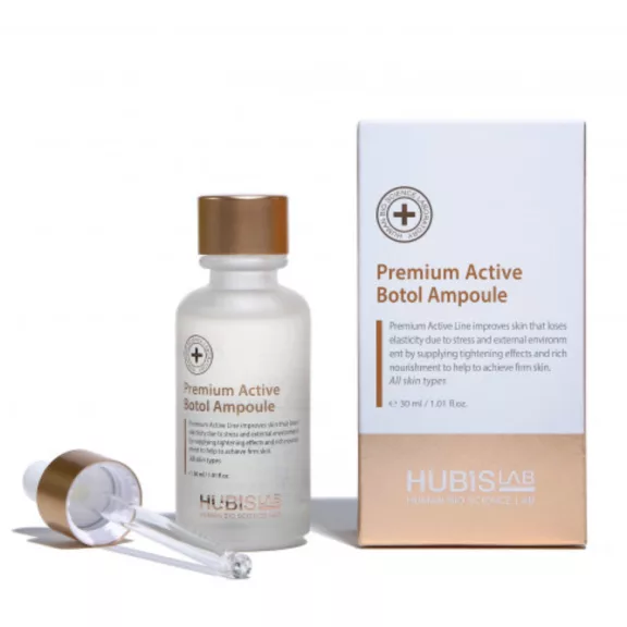 HUBISLAB Premium Active B-tol professzionális feszesítő ampulla 30 ml HUBISLAB Premium Active B-tol professzionális feszesítő ampulla 30 ml