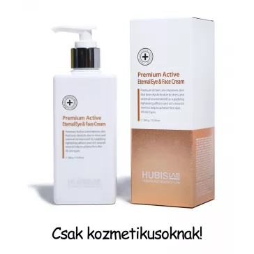 HUBISLAB Premium Active Eternal professzionális feszesítő szemkörnyék- és arckrém 300 g
