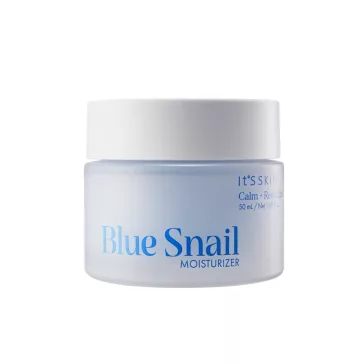   IT'S SKIN Blue Snail nyugtató és revitalizáló krém csigamucin kivonattal