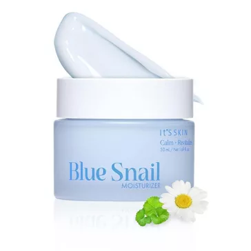   IT'S SKIN Blue Snail nyugtató és revitalizáló krém csigamucin kivonattal