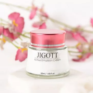   JIGOTT Active Emulsion hidratáló és tápláló krém hialuronsavval