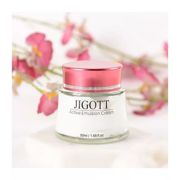 JIGOTT Active Emulsion hidratáló és tápláló krém hialuronsavval