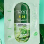 JIGOTT Real Ampoule nyugtató maszk aloe vera kivonattal (10 darab)