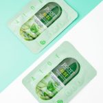 JIGOTT Real Ampoule nyugtató maszk aloe vera kivonattal (10 darab)
