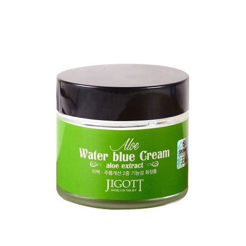 JIGOTT Aloe Water Blue bőrnyugtató krém aloe vera kivonattal