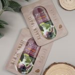 JIGOTT Real Ampoule öregedésgátló maszk fekete csiga kivonattal (10 darab)