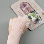 JIGOTT Real Ampoule öregedésgátló maszk fekete csiga kivonattal (10 darab)