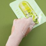 JIGOTT Real Ampoule vitalizáló maszk zöld tea kivonattal