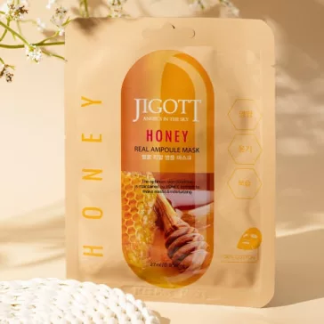 JIGOTT Real Ampoule tápláló maszk méz kivonattal