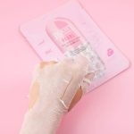 JIGOTT Real Ampoule bőrsimító maszk gyöngy kivonattal