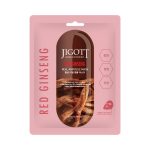 JIGOTT Real Ampoule öregedésgátló maszk vörös ginzeng kivonattal (10 darab)