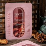 JIGOTT Real Ampoule öregedésgátló maszk vörös ginzeng kivonattal