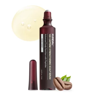   KUNDAL 10X Caffeine fejbőrápoló szérum koffeinnel és peptidekkel 10 ml
