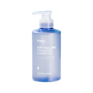   KUNDAL Airy Volume Blosson Breeze hidratáló és volumennövelő sampon hialuronsavval 500 ml