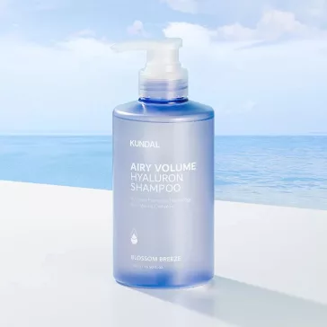   KUNDAL Airy Volume Blosson Breeze hidratáló és volumennövelő sampon hialuronsavval 500 ml