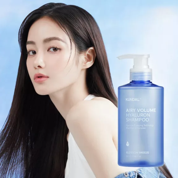 KUNDAL Airy Volume Blosson Breeze hidratáló és volumennövelő sampon hialuronsavval 500 ml