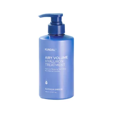   KUNDAL Airy Volume Blosson Breeze hidratáló és volumennövelő balzsam hialuronsavval 500 ml