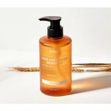   KUNDAL Hair Loss Relief Herb Mint hajhullás elleni sampon sörélesztő kivonattal 500 ml