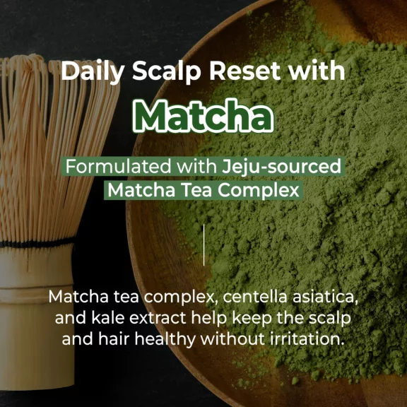 KUNDAL Matcha & Kale Clarifying fejbőr tisztító kezelés tengeri sóval és növényi kivonatokkal 200 g KUNDAL Matcha & Kale Clarifying fejbőr tisztító kezelés tengeri sóval és növényi kivonatokkal 200 g