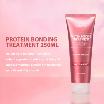   KUNDAL Protein Bonding Violet Muguet balzsam proteinnel sérült hajra 250 ml