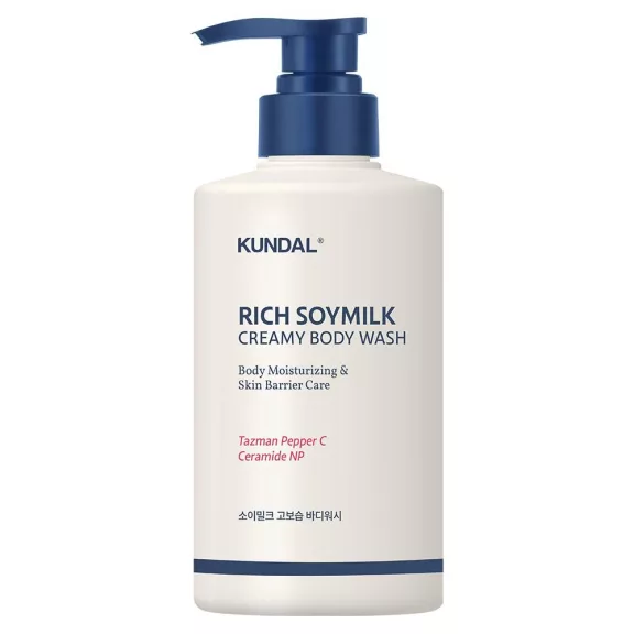 KUNDAL Rich Soymilk Mellow Vanilla krémes tusfürdő szójatejjel 500 ml KUNDAL Rich Soymilk Mellow Vanilla krémes tusfürdő szójatejjel 500 ml