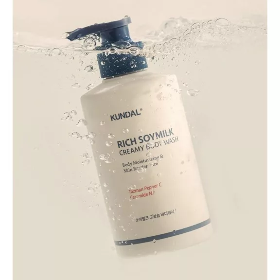 KUNDAL Rich Soymilk Mellow Vanilla krémes tusfürdő szójatejjel 500 ml KUNDAL Rich Soymilk Mellow Vanilla krémes tusfürdő szójatejjel 500 ml