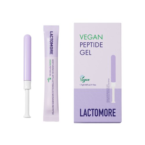 LACTOMORE Vegan Peptide intim ápoló, regeneráló, hidratáló és egészséges pH érték helyreállító gél 