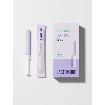 LACTOMORE Vegan Peptide intim hidratálógél hüvelyszárazságra, 10 × 1,7 g applikátor