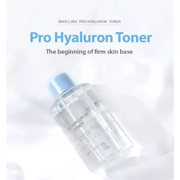 MAXCLINIC Pro Hyaluron hidratáló tonik 11 féle hialuronsavval MAXCLINIC Pro Hyaluron hidratáló tonik 11 féle hialuronsavval