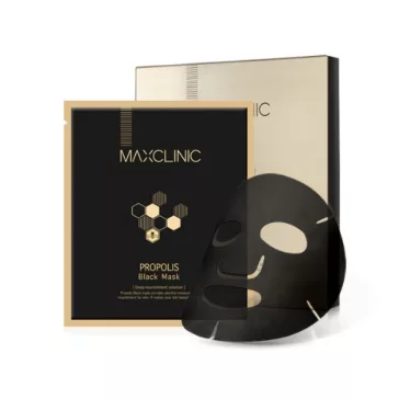   MAXCLINIC Propolis Black hidratáló és tápláló maszk propolisz kivonattal - Megújult