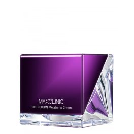   MAXCLINIC Time Return Melatonin ránctalanító, bőrszín-kiegyenlítő éjszakai krém melatoninnal - Megújult