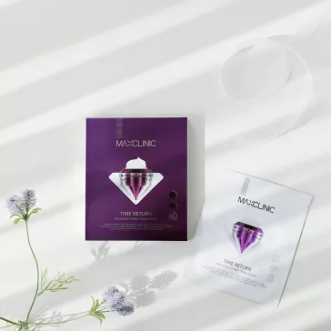   MAXCLINIC Time Return Melatonin ránctalanító, bőrszín-kiegyenlítő krémes maszk melatoninnal