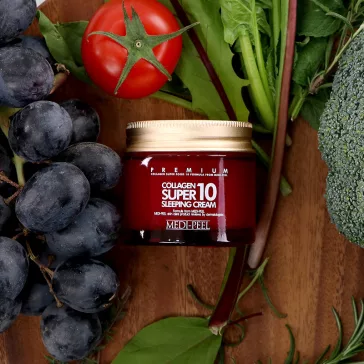   MEDI-PEEL Collagen Super 10 feszesítő éjszakai krém kollagénnel és 10 féle superfooddal