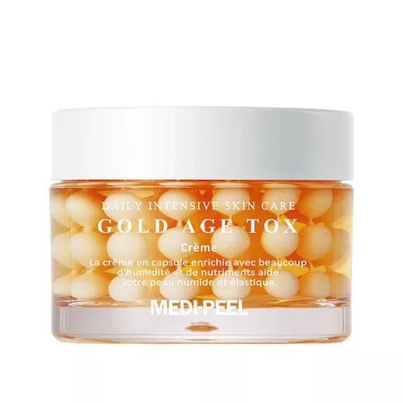 MEDI-PEEL Gold Age Tox feszesítő és tápláló kapszulás krém arannyal MEDI-PEEL Gold Age Tox feszesítő és tápláló kapszulás krém arannyal