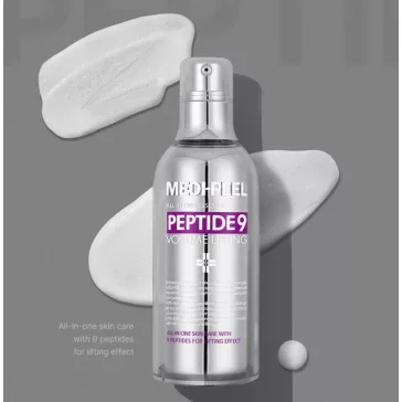   MEDI-PEEL Peptide 9 Volume Lifting All in One feszesítő és emelő buborékos esszencia 9 féle peptiddel - Megújult
