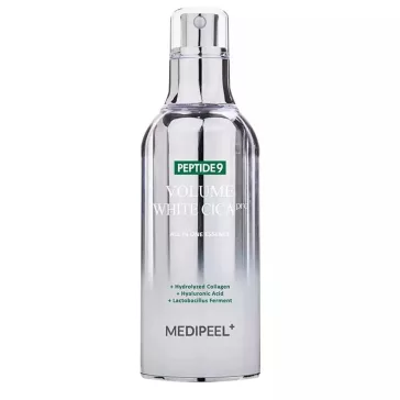   MEDI-PEEL Peptide 9 Volume White Cica All in One feszesítő és bőrnyugtató buborékos esszencia 9 féle peptiddel - Megújult