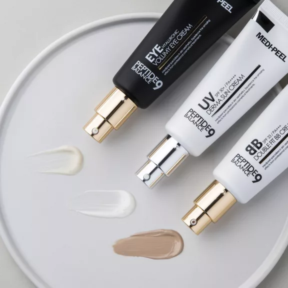 MEDI-PEEL Peptide 9 Hyaluronic Volumy feszesítő szemkörnyékápoló krém 9 féle peptiddel MEDI-PEEL Peptide 9 Hyaluronic Volumy feszesítő szemkörnyékápoló krém 9 féle peptiddel