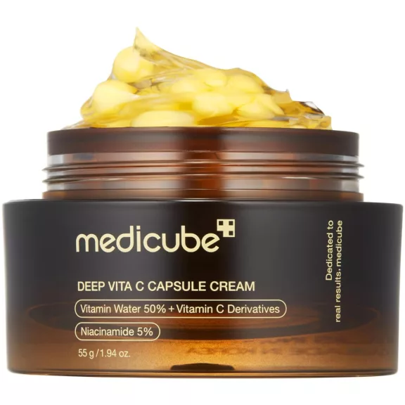 MEDICUBE Deep Vita C öregedésgátló kapszulás krém C-vitaminnal