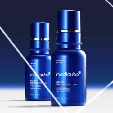   MEDICUBE One Day Exosome Shot mikrotűs pórusszabályzó és regeneráló szérum exoszómákkal (2000 ppm)