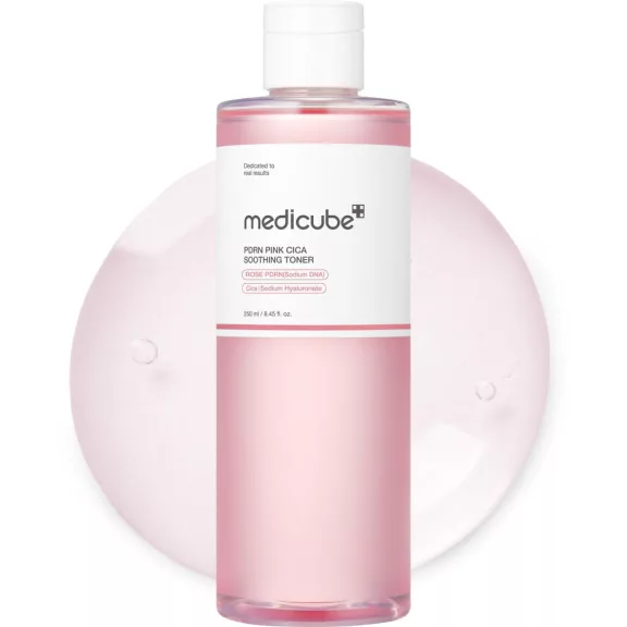 MEDICUBE PDRN Pink bőrnyugtató tonik PDRN tartalommal és Centella Asiatica kivonattal MEDICUBE PDRN Pink bőrnyugtató tonik PDRN tartalommal és Centella Asiatica kivonattal