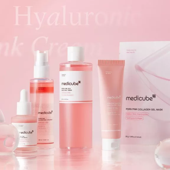 MEDICUBE PDRN Pink hidratáló krém PDRN tartalommal és hialuronsavval