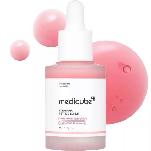 MEDICUBE PDRN Pink öregedésgátló szérum PDRN tartalommal és 5 féle peptiddel MEDICUBE PDRN Pink öregedésgátló szérum PDRN tartalommal és 5 féle peptiddel