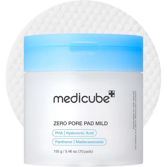 MEDICUBE Zero Pore pórusszabályzó tonikkal átitatott korong bőrápoló összetevőkkel MEDICUBE Zero Pore pórusszabályzó tonikkal átitatott korong bőrápoló összetevőkkel
