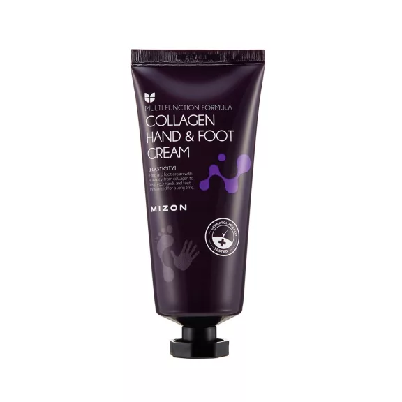 MIZON Collagen kéz- és lábápoló feszesítő krém tengeri kollagénnel MIZON Collagen kéz- és lábápoló feszesítő krém tengeri kollagénnel