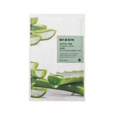   MIZON Joyful Time nyugtató és hidratáló hatású esszenciális maszk aloe vera kivonattal