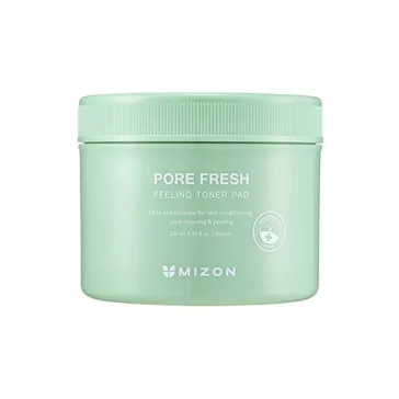  MIZON Pore Fresh pórusszabályzó és hámlasztó hatású tonikkal átitatott korong 